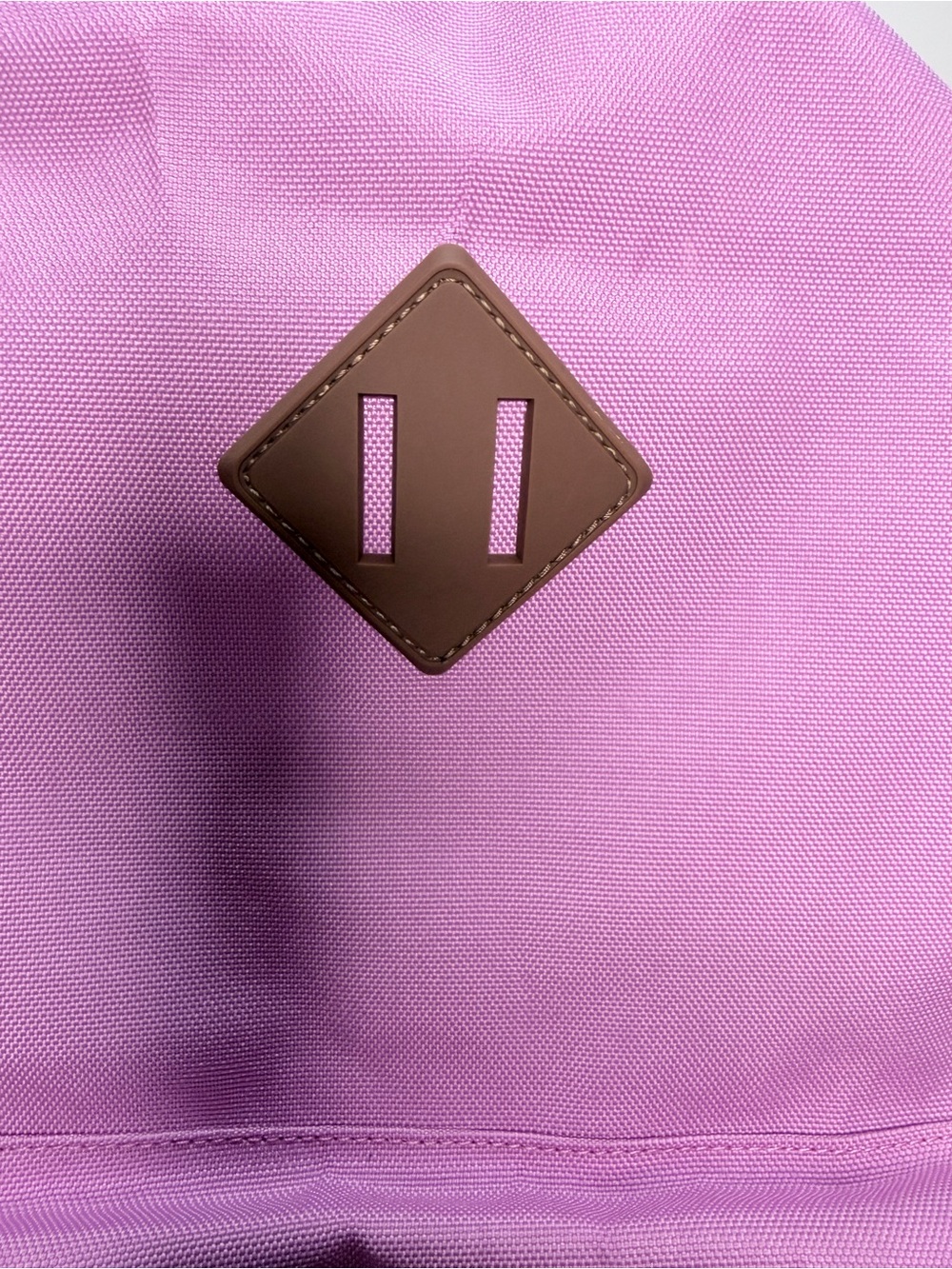 Herschel Pink/Lavander Backpack with Brown Suede Accent - Picture 10 of 12